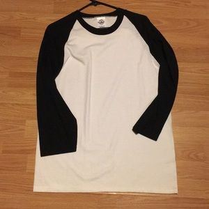 Black and white shirt